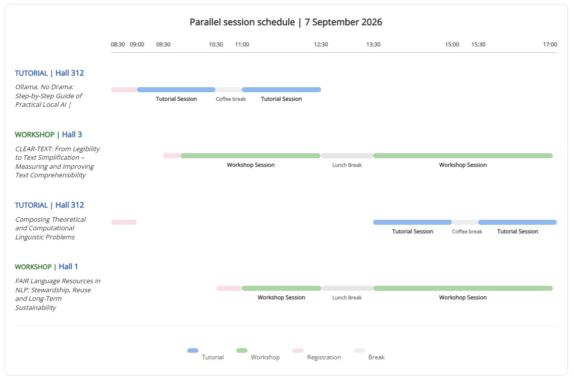 CLIB 2026 Schedule
